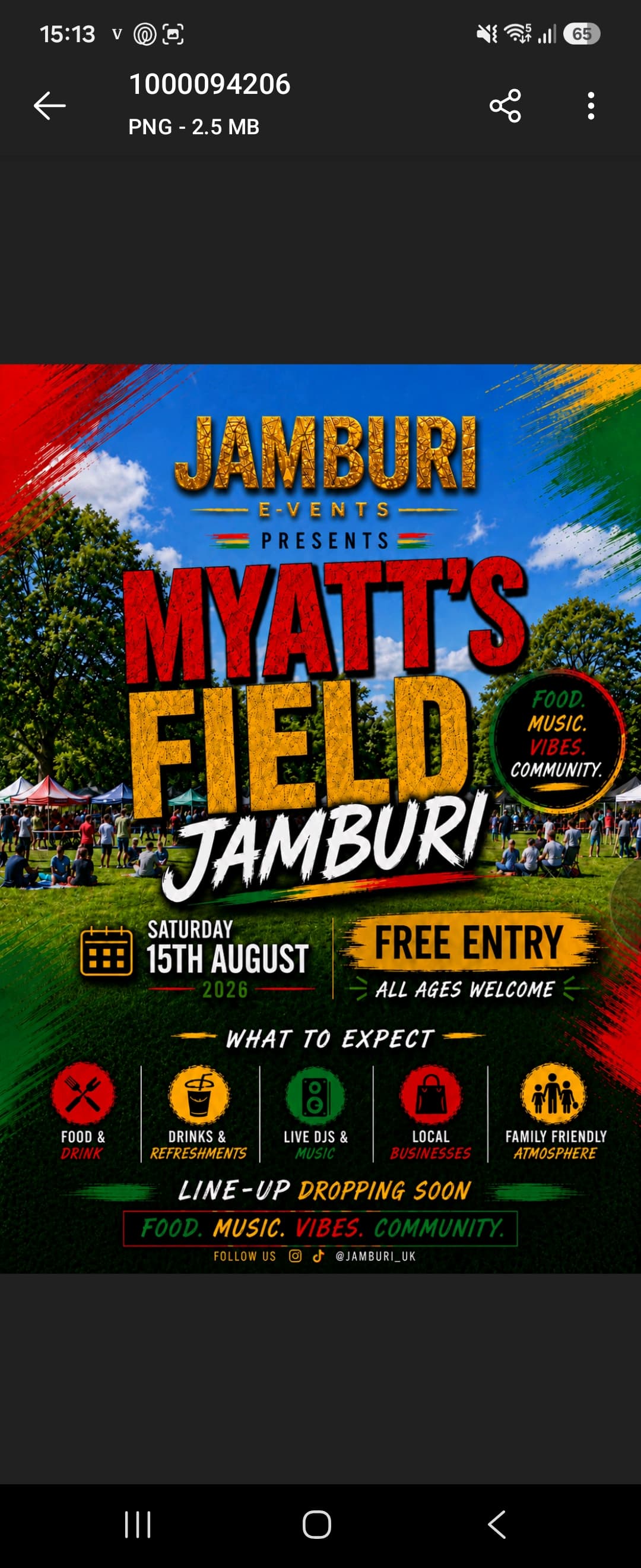 Myatts Field JamButi