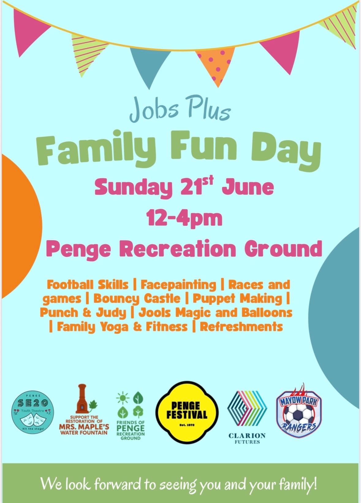 Job plus Family Fun Day