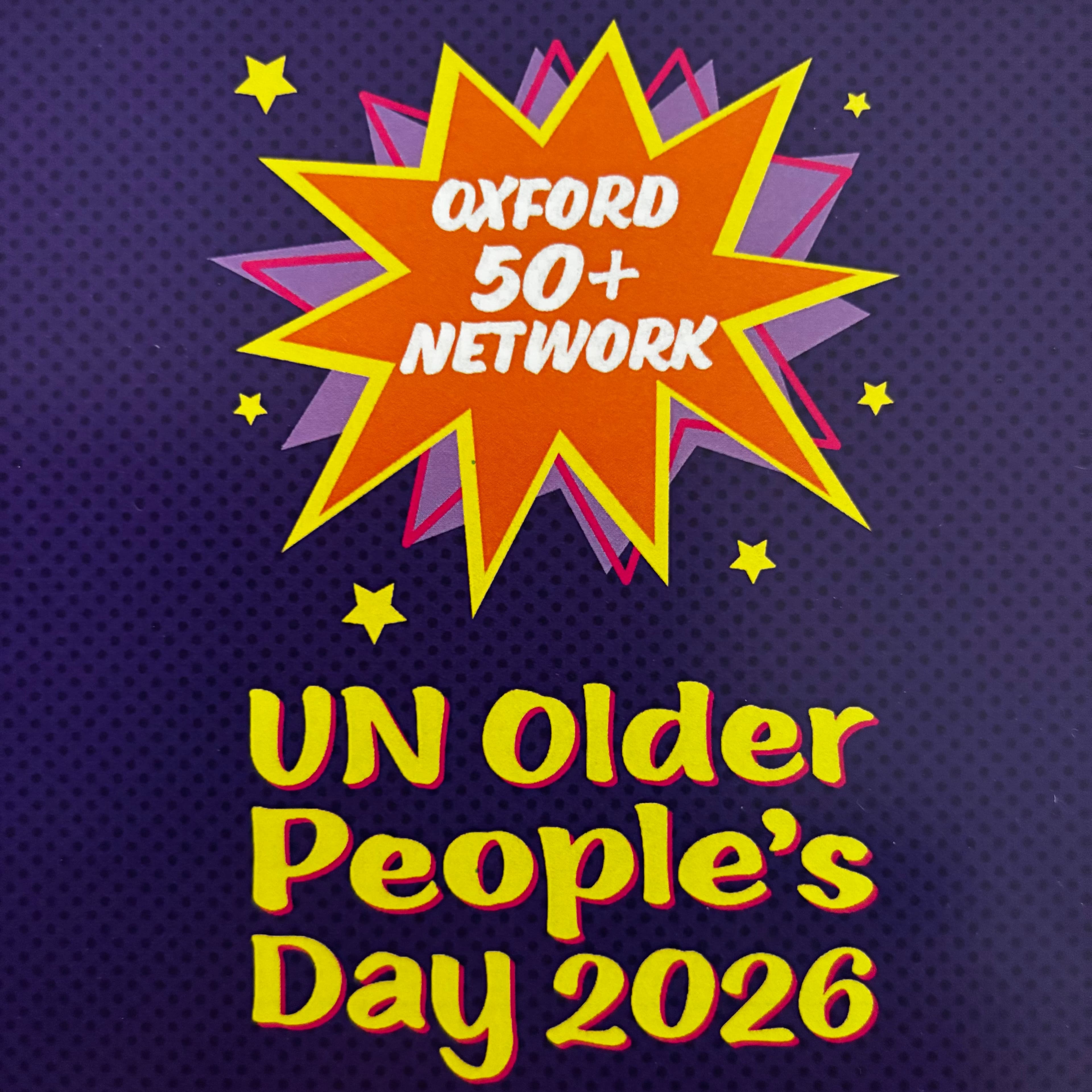 UN Older People’s Day 2026 - Oxford