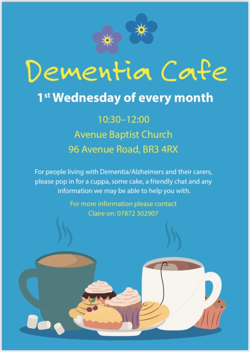 Dementia Cafe Penge and Beckenham