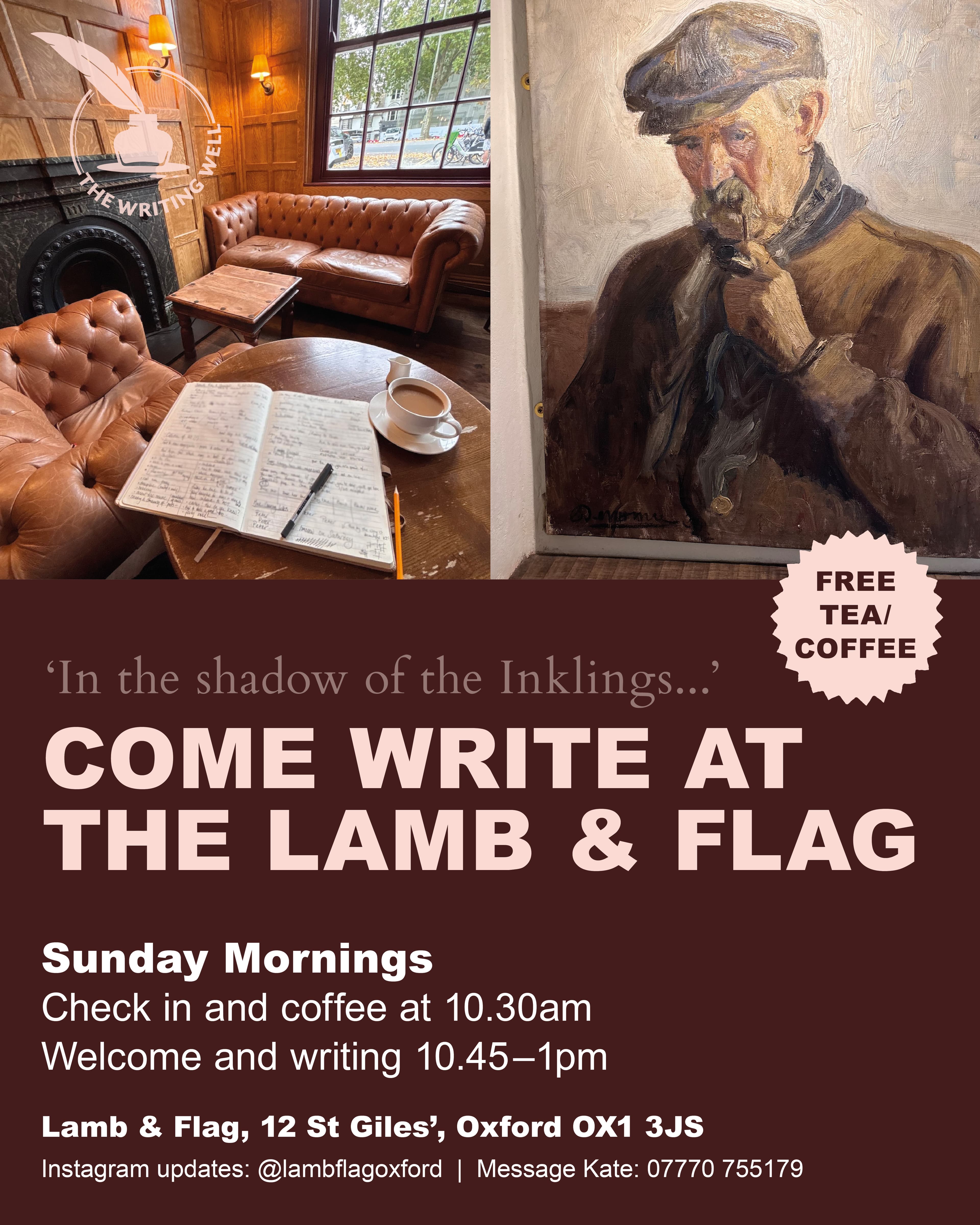 Oxford Sunday Writers! At Lamb & Flag